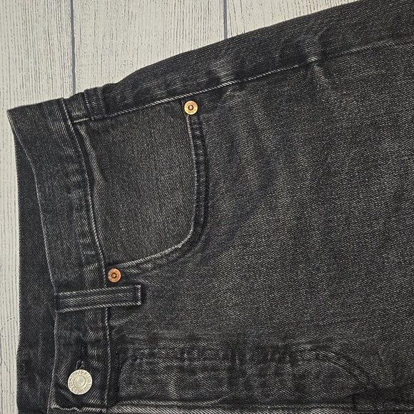 Levi's Men's Cut-Off Vintage Shorts Black Size 32 x 7 *Waist Measures 30"* - Picture 5 of 11